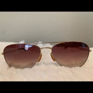 Aviators Sunglasses Gold ~ Paul Smith